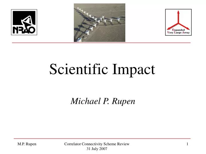 scientific impact