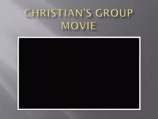 christian s group movie