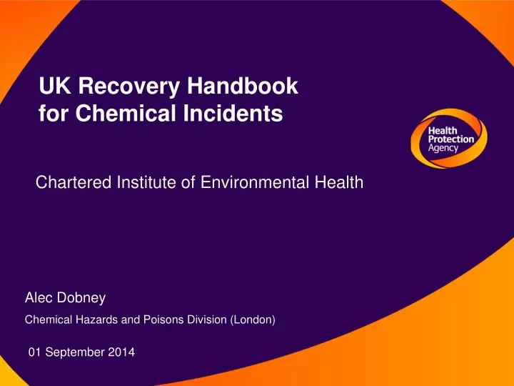 uk recovery handbook for chemical incidents