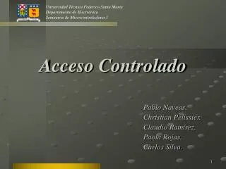 acceso controlado