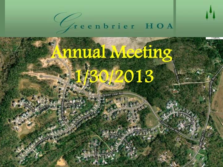annual meeting 1 30 2013