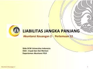 liabilitas jangka panjang