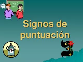 signos de puntuaci n