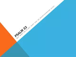 psalm 33