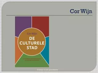 cor wijn