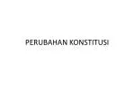 PERUBAHAN KONSTITUSI - slide 1