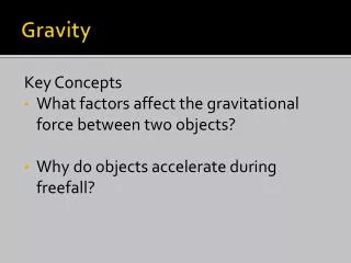 Gravity