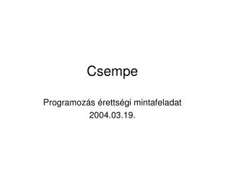 csempe