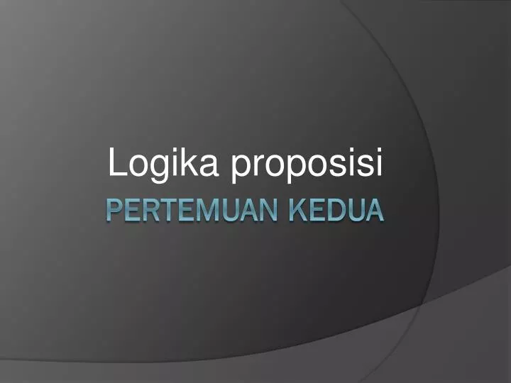 logika proposisi