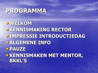 programma