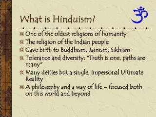 what is hinduism