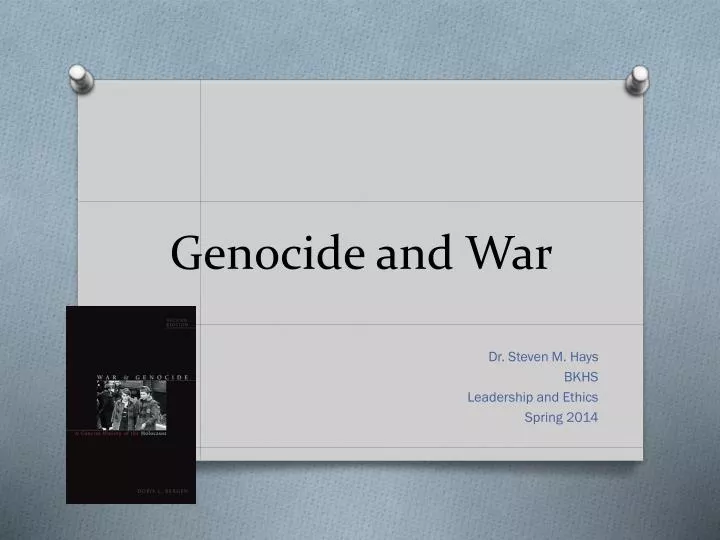 genocide and war