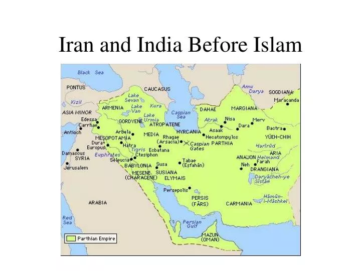 iran and india before islam