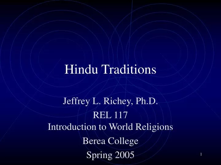 hindu traditions