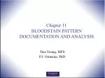 PPT - Bloodstain pattern analysis PowerPoint Presentation, free ...
