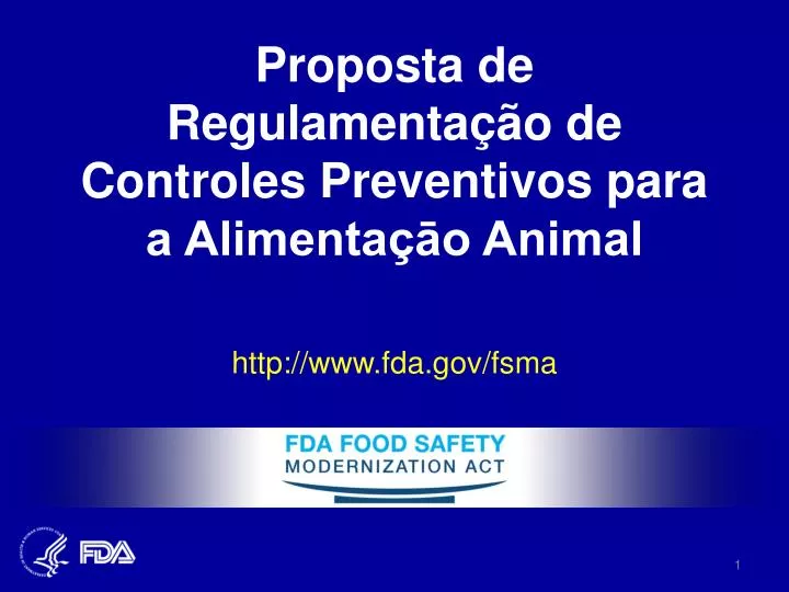proposta de regulamenta o de controles preventivos para a alimenta o animal