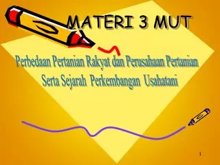 materi 3 mut