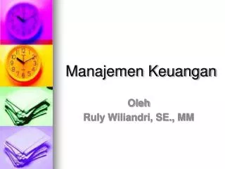 manajemen keuangan