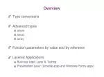 Overview - slide 1