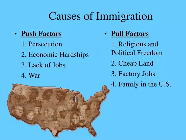 causes of immigration