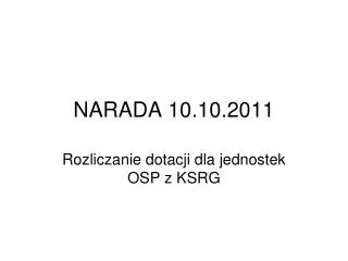 narada 10 10 2011