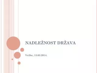 nadle nost dr ava
