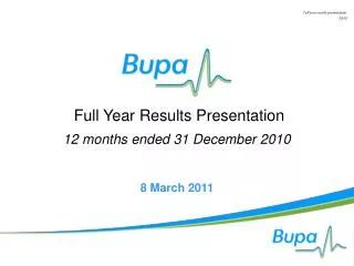 Full Year Results Presentation