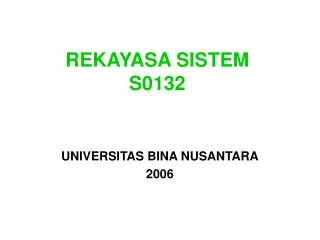 rekayasa sistem s0132