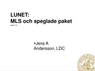 lunet mls och speglade paket vers 1 0