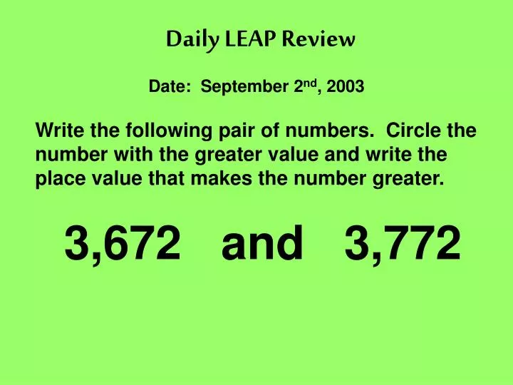 daily leap review