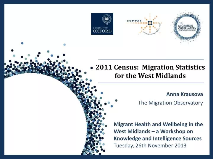2011 census migration statistics for the west midlands