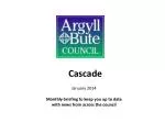 Cascade - slide 1