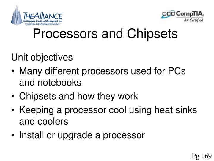 processors and chipsets