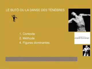 1 contexte 2 m thode 4 figures dominantes
