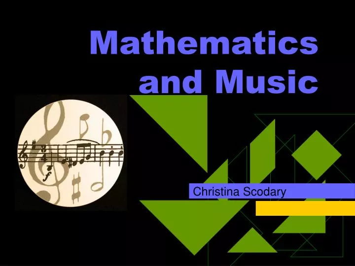 mathematics and music