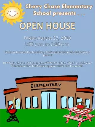 Chevy Chase Elementary School presents . . .