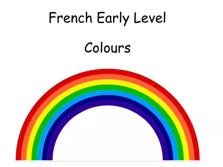 french early level