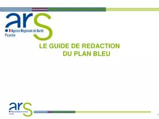 le guide de redaction du plan bleu
