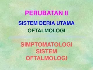 perubatan ii