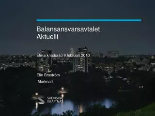 balansansvarsavtalet aktuellt