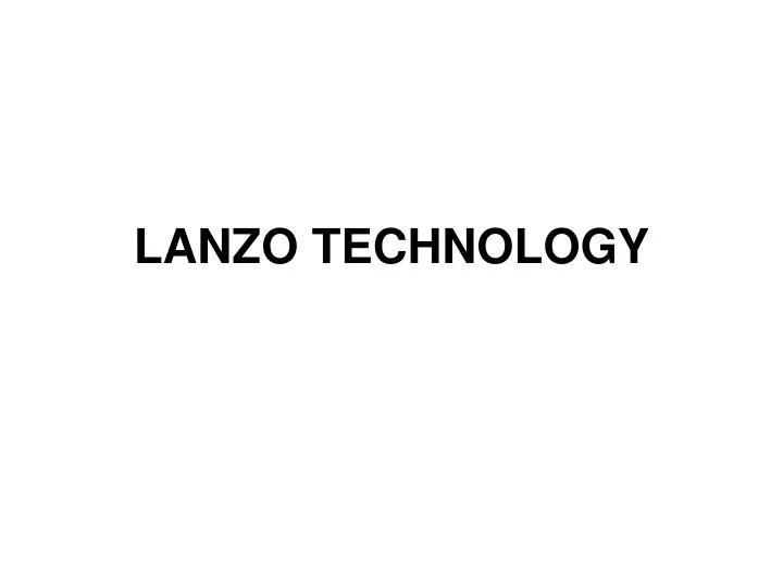 lanzo technology