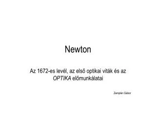 newton