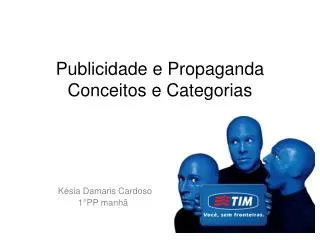 publicidade e propaganda conceitos e categorias