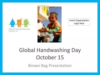 Global Handwashing Day October 15