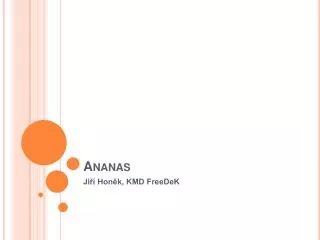 ananas
