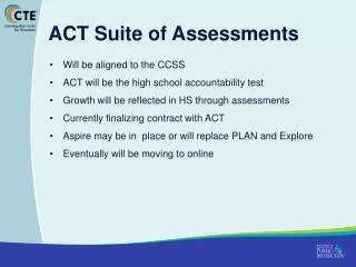 ACT Suite of Assessments