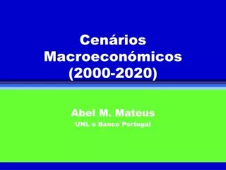 cen rios macroecon micos 2000 2020
