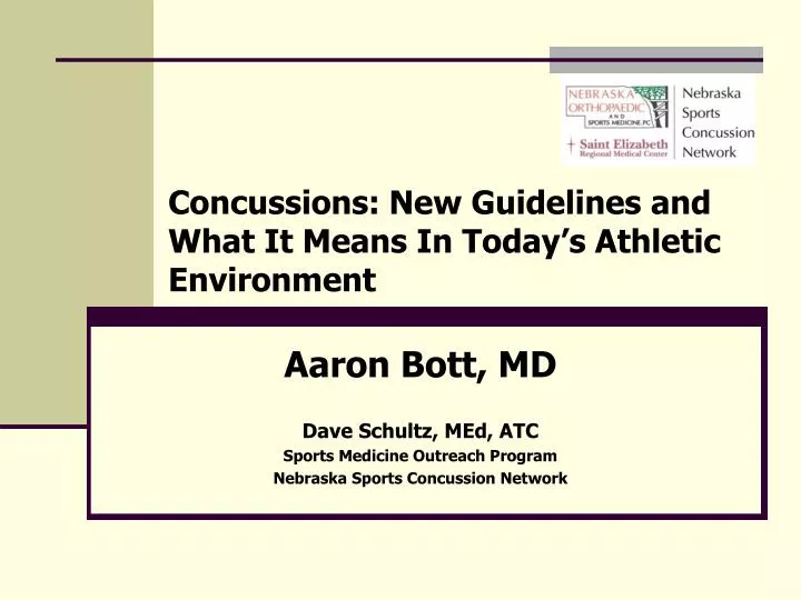 concussions new guidelines and what it means in today s athletic environment