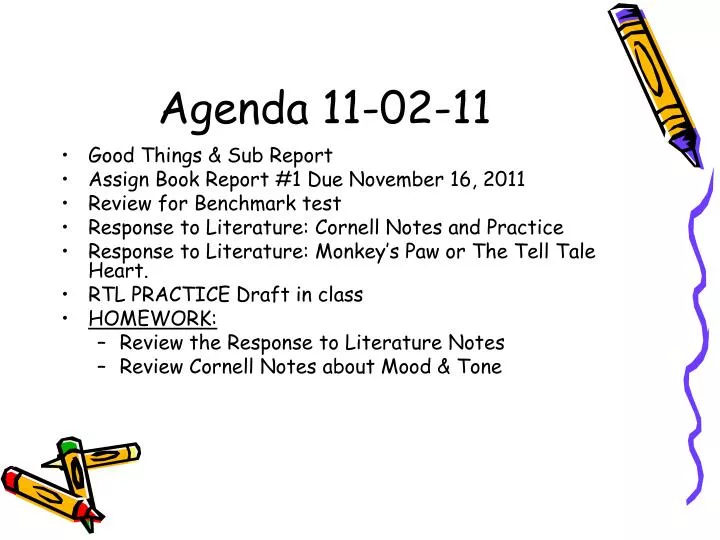 agenda 11 02 11