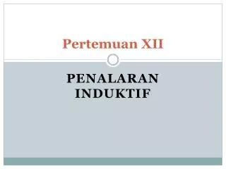 pertemuan xii